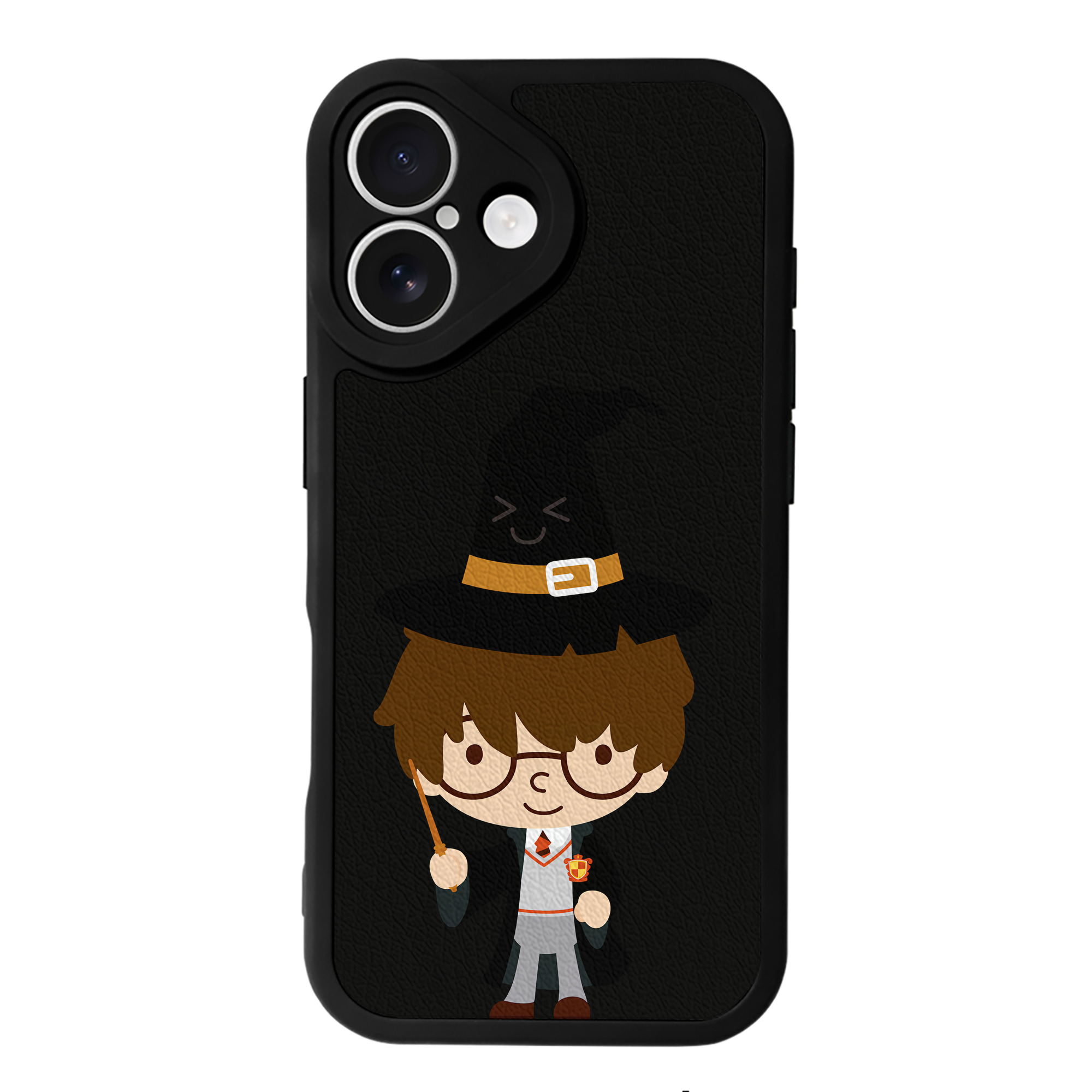 （画像用） Harry Potter ハリー・ポッターシリーズ 【iPhone 16シリーズ対応】シリコンスマホケース（レザー調） 材質：シリコン